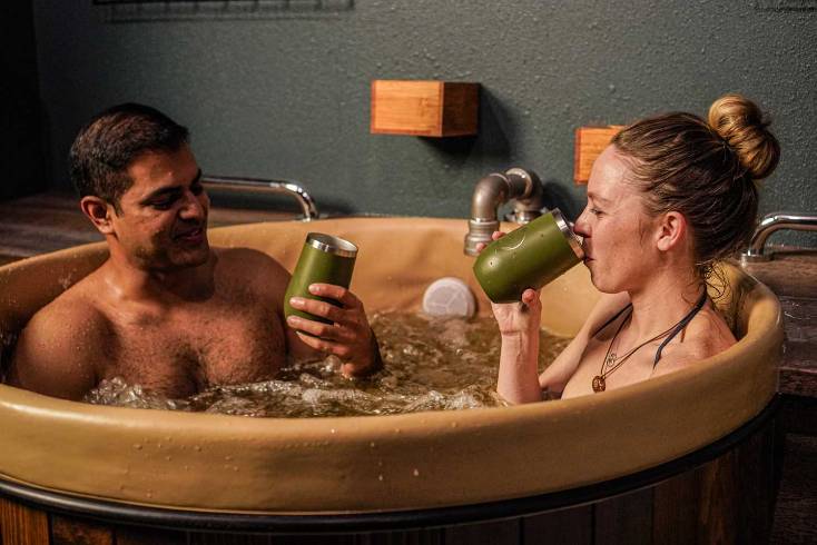 , Denver Beer Spa Pairs Therapeutic Baths And Self-Pour Beer