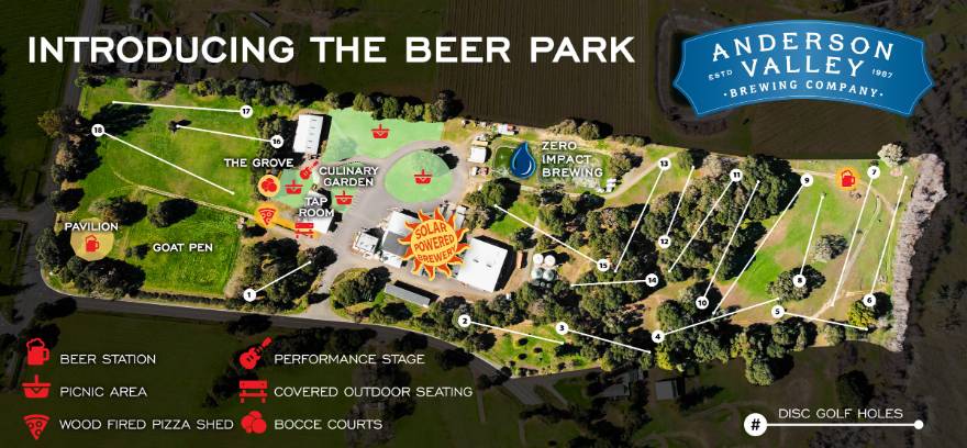 , Anderson Valley Brewing Announces Massive New Beer Park