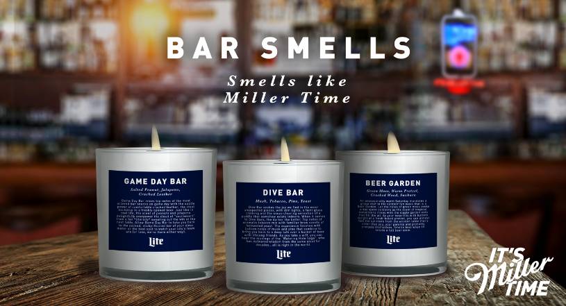 , Miller Lite Offers Dive Bar Scented Candles