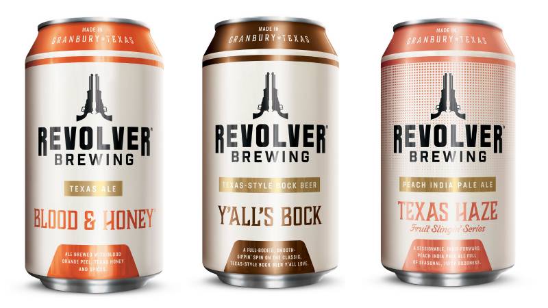 , Revolver Brewing Guns Up Its Look And Texas Vibe