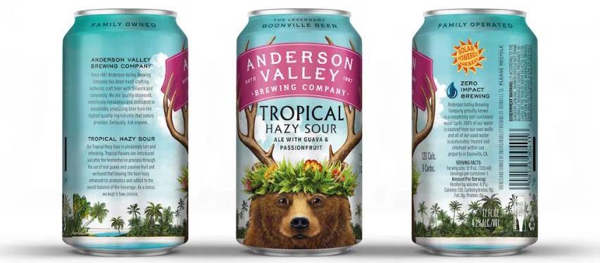 , Anderson Valley Brewing Debuts New Antler Bear Branding