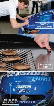 , Keystone Light Offers Amazing Race Car Outdoor Grill