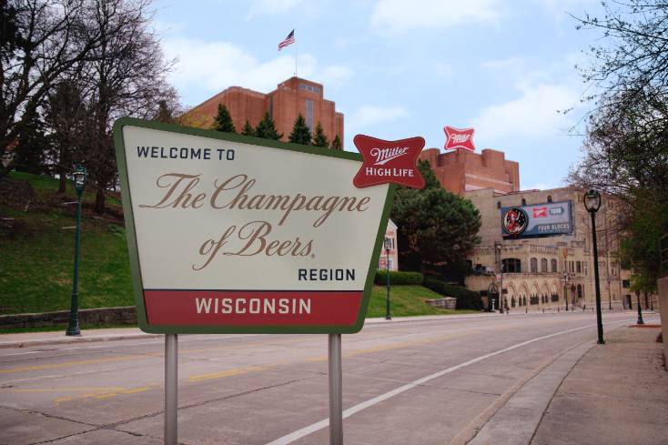 , Miller High Life Slogan Leads To Massive Beer Can Destruction in Belgium