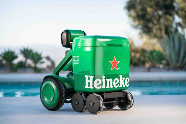 , Heineken Robot Beer Cooler Follows You Around So You’ll Never Go Thirsty