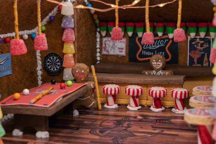 , Miller High Life Offers Beer-Infused Gingerbread Dive Bar Kits