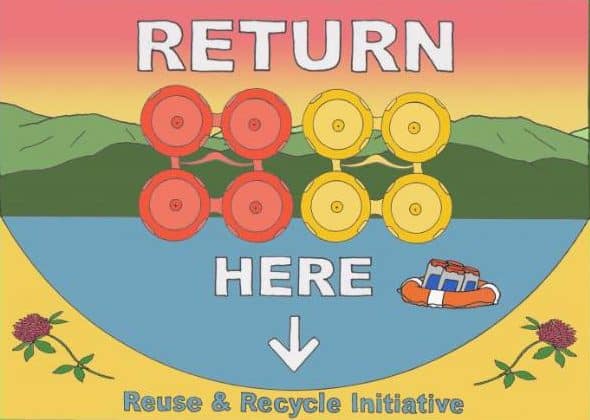 , Plastic Beer Can Carrier Reuse Program Expands In Vermont