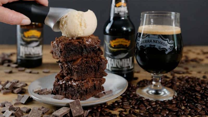 , Cooking With Beer &#8211; Sierra Nevada Stout Holiday Brownies