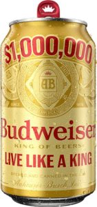 , Budweiser’s $1 Million Golden Can Giveaway