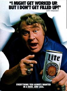 , Miller Lite Celebrates John Madden And His Beer Commercials