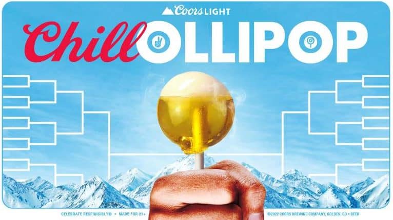 , Coors Light Celebrates March Madness With Beer Lollipops