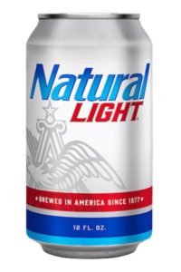 , Natural Lite Beer Cans Go Retro