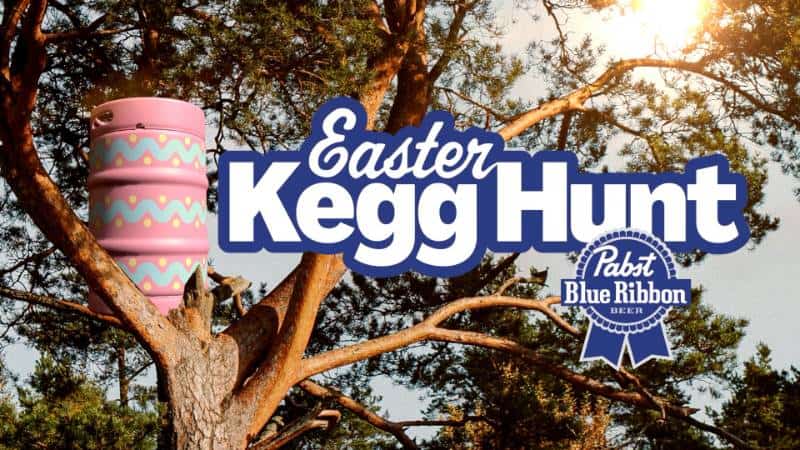 , Pabst Blue Ribbon Beer Sponsors Easter ‘Keg’ Hunts