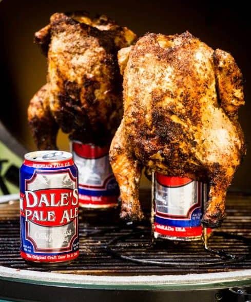 , Cooking With Beer – Oskar Blues Grilled Beer Can Chicken