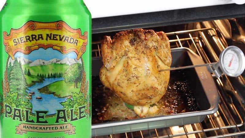 , Cooking With Beer – Sierra Nevada Grilled Beer Can Chicken