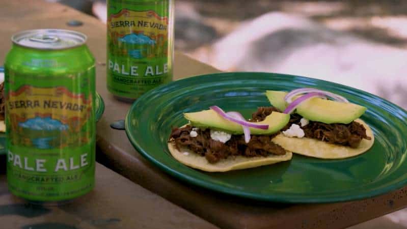 , Cooking With Beer – Sierra Nevada Campfire Chicken Tacos