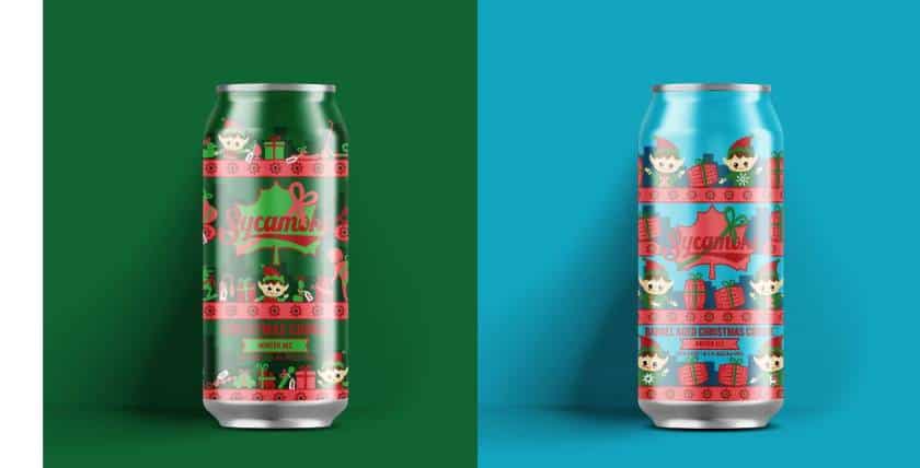 Sycamore Brewing Co. releases naughty Christmas beer can