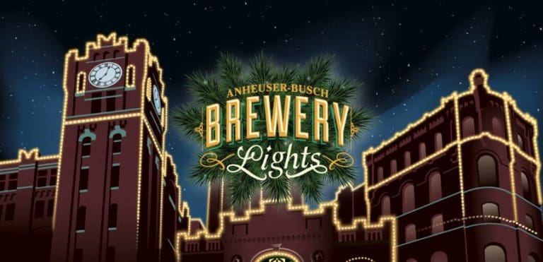 , Anheuser-Busch Lights Up Historic St Louis Brewery For The Winter Holidays
