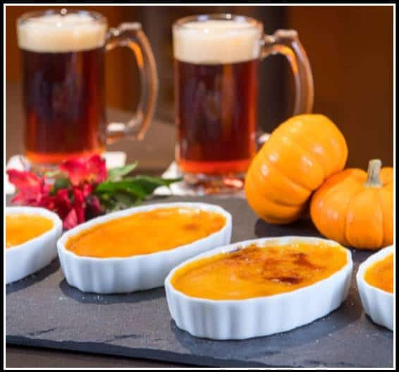 , Cooking With Beer – Pumpkin Ale Crème Brulee