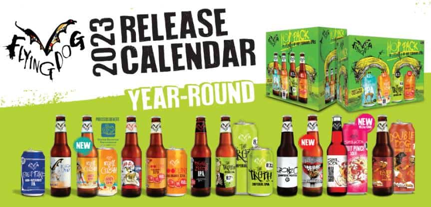 , Flying Dog Brewery Unleashes Wild 2023 Beer Lineup