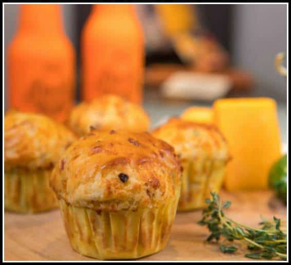, Cooking With Beer – Spicy Bacon &#038; Cheddar Cheese Muffins