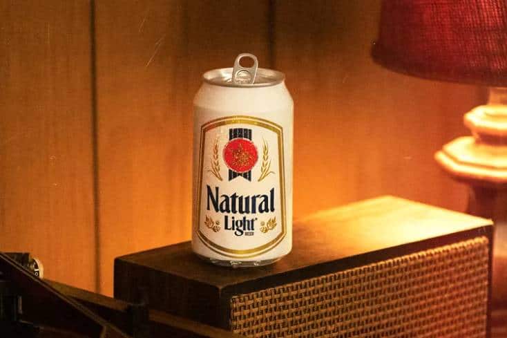 , Natural Lite Beer Cans Go Retro