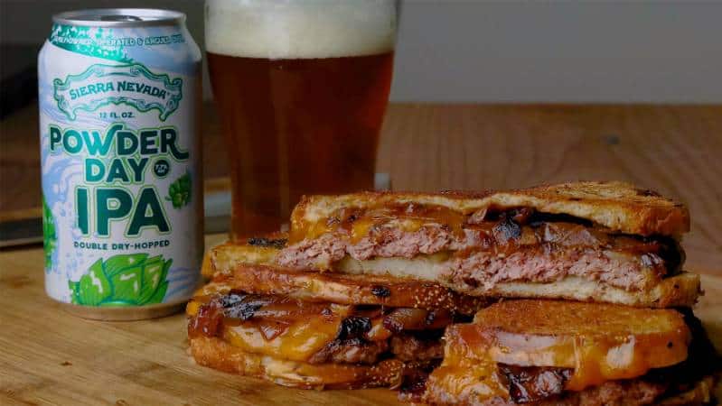 , Cooking With Beer &#8211; Sierra Nevada Double IPA Beef Patty Melts