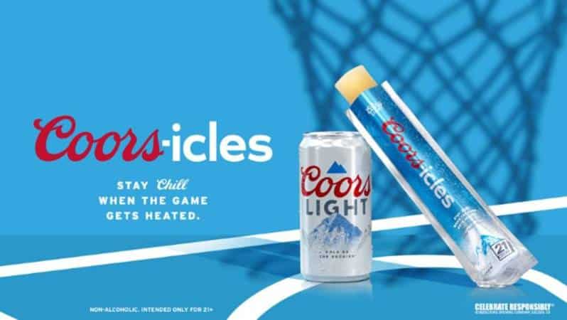 , Coors Light Debuts Beer-Flavored Popsicles For March Madness