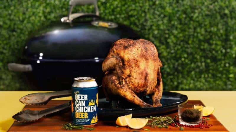 , Beer News: Busch Light’s Corny Beer Cans / Poultry Producer Brews Beer Can Chicken Beer