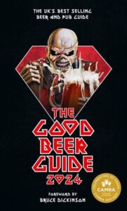 , Iron Maiden’s Bruce Dickinson And Band Mascot Grace The Good Beer Guide 2024