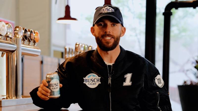 , Busch Light Gives Ross Chastain’s Chevy An Iconic Beer Look For Nascar Season