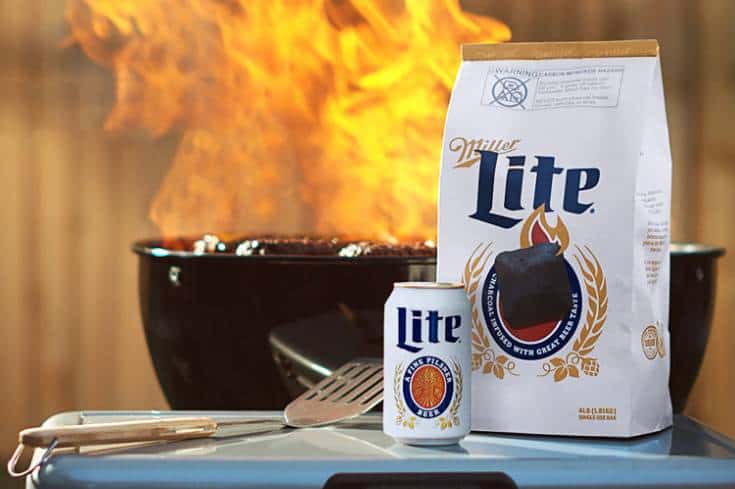 , Miller Lite Returns Beer-Infused Charcoal For Grilling