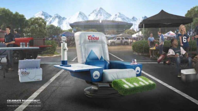 , Coors Light Beer Champions Football’s Return With Game Day Throne