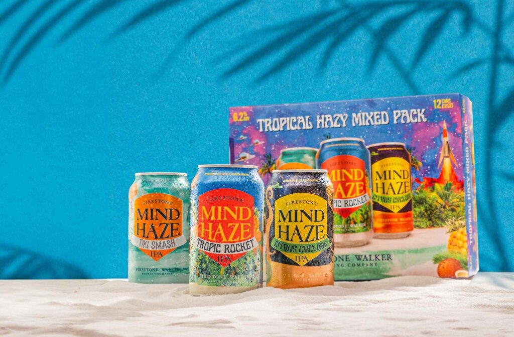 , Firestone Walker Debuts 2023 Mind Haze Tropical Hazy Mixed Pack With All-New IPA Variation
