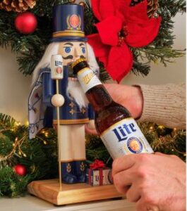 , Miller Lite Beer Debuts Festive Christmas Beercracker