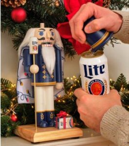 , Miller Lite Beer Debuts Festive Christmas Beercracker