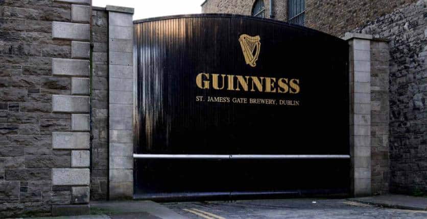 , Guinness Brewery Named “World’s Leading Tourist Attraction” for 2023