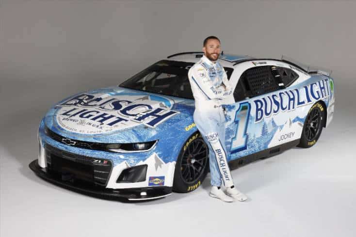 , Busch Light Gives Ross Chastain’s Chevy An Iconic Beer Look For Nascar Season