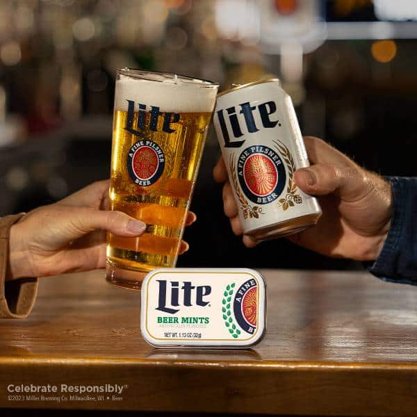 , Miller Lite Offers Beer-Flavored Mints For Dry January