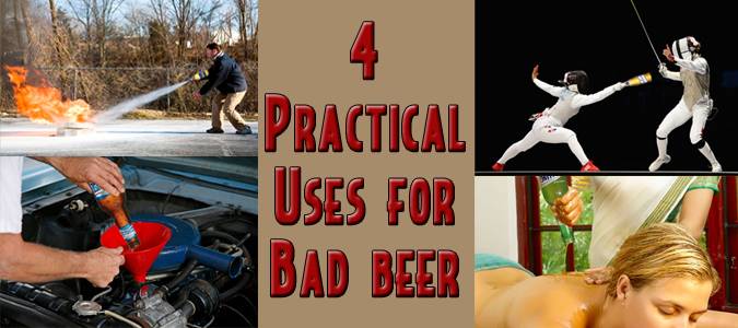 , Dubious Beer Logic: 4 Practical Uses for Bad Beer