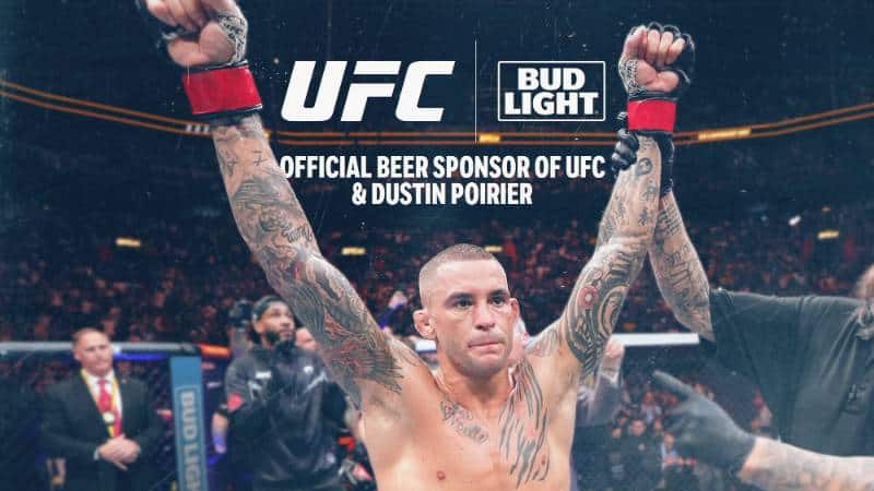 , Bud Light Beer Lands Knockout Partnership With UFC Fighter Dustin “The Diamond” Poirier