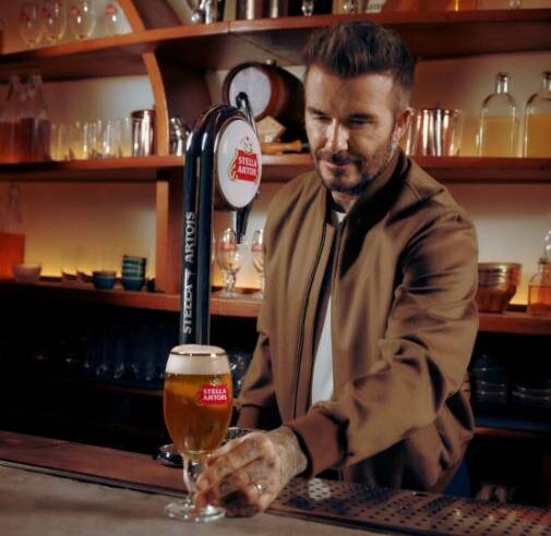 , David Beckham Named “Official Ambassador” For Stella Artois Beer