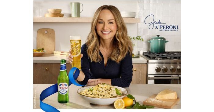 , Best Beer Campaigns: Peroni Nastro Azzurro & Celebrity Chef Giada De Laurentiis Partner