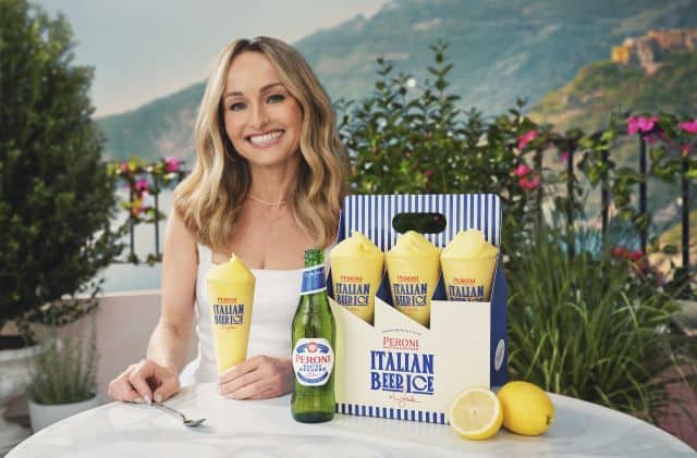 , Peroni and Celebrity Chef Giada de Laurentiis Introduce Italian Beer Ice