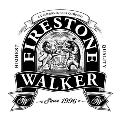Black Firestone Walker Brewing logo