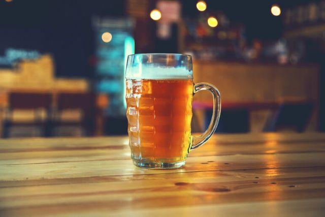 A Fresley mug of craft beer.