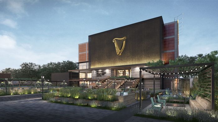 Guinness Open Gate Brewery and visitor center in Baltimore, Maryland.